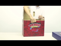 注文のロゴ折り畳み式の包装箱のMattle Lamaniationの紙カード箱0.35mm